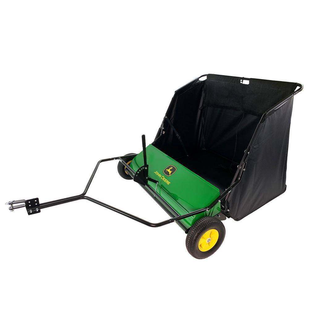 John Deere 42�测�� Tow-Behind Lawn Sweeper. 24 cu. ft. Capacity. Adjustable Brushes