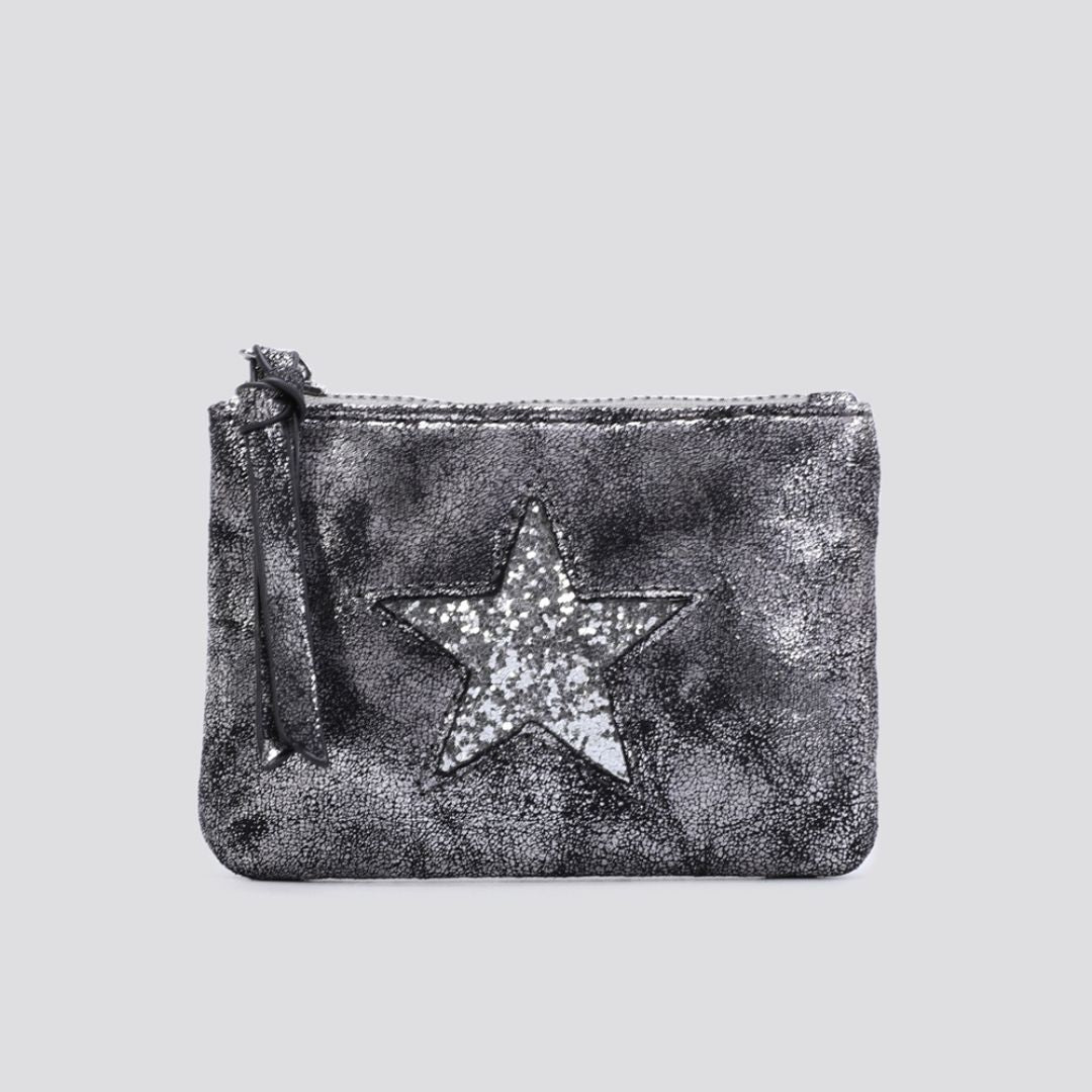 Star Coin Purse | Pewter