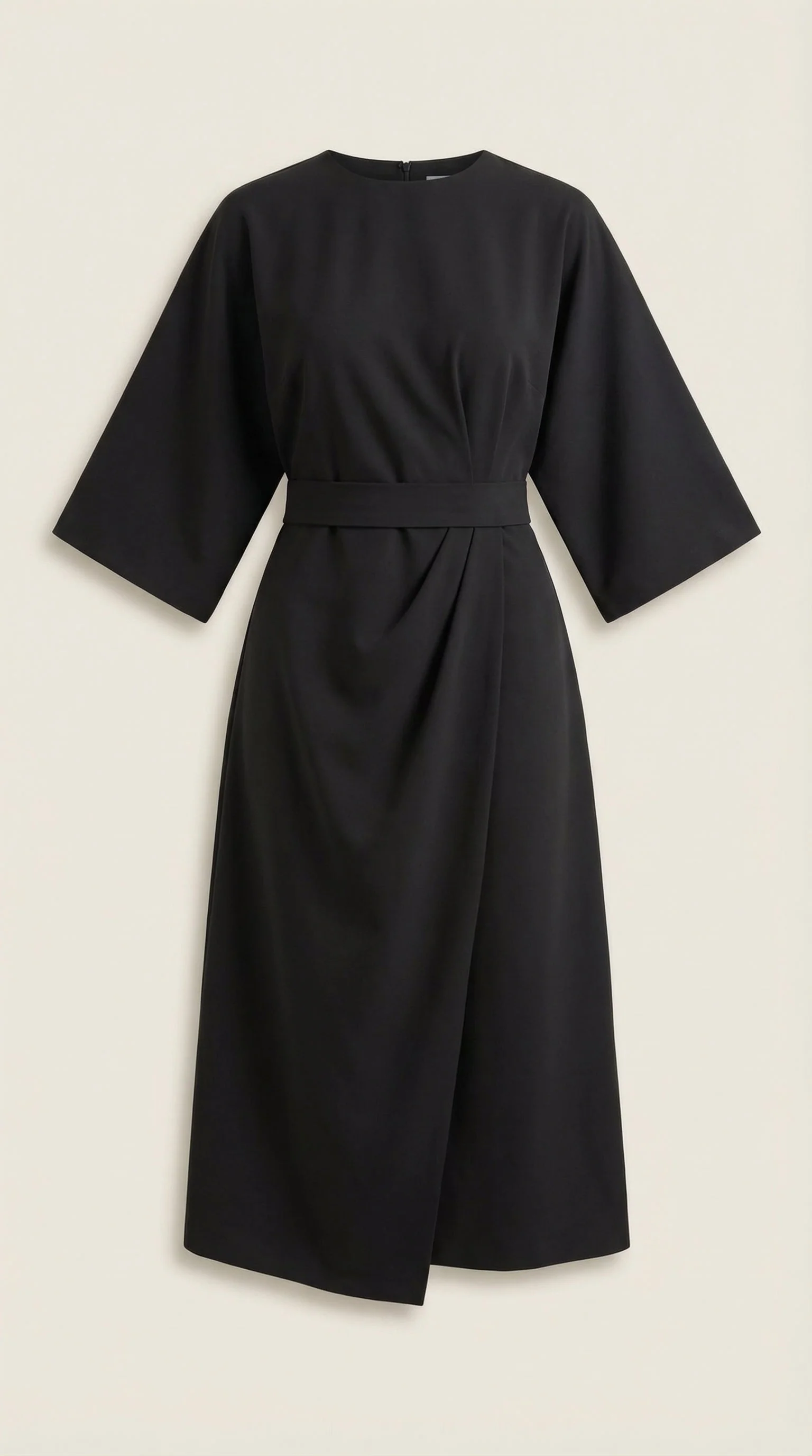 Midikleid mit Ballon?rmeln