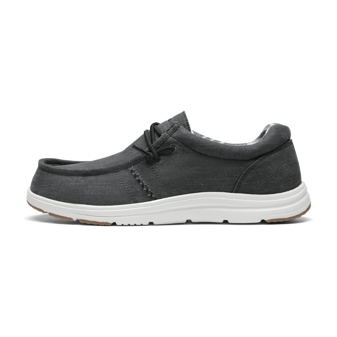 Men's Low-Top Comfort Loafers �C Grey Black