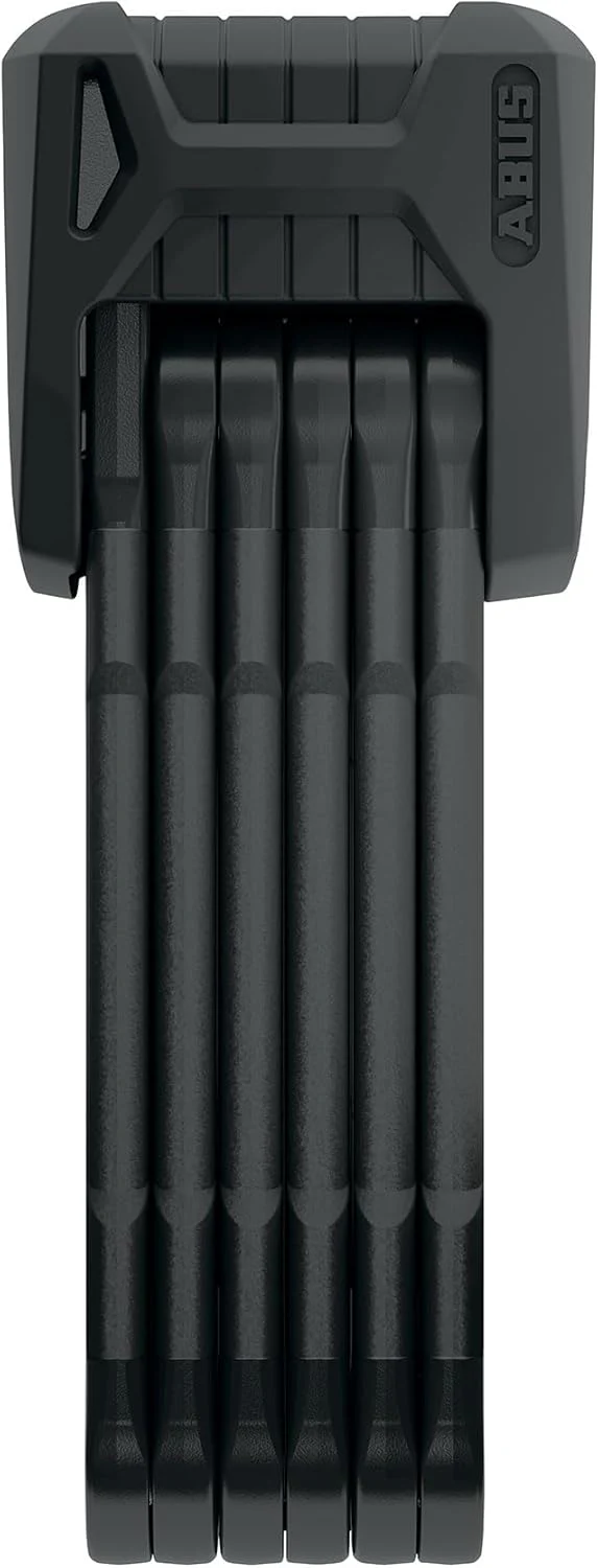 ABUS Vouwslot Bordo Granit XPlus 6500 SH met houder - Fietsslot van gehard staal - ABUS-veiligheidsniveau 15-110 cm - Zwart