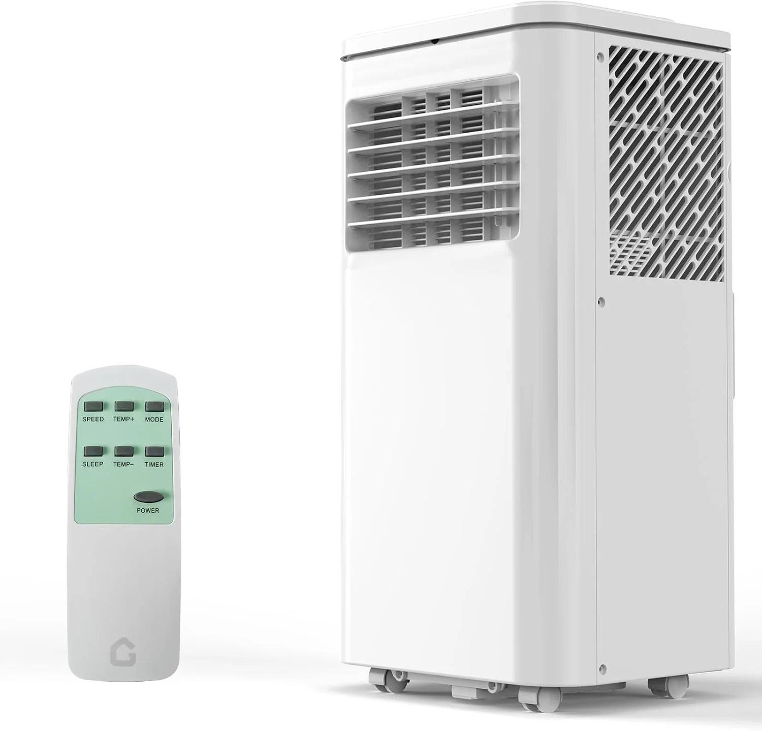 8.000 BTU Portable Air Conditioners. Quiet Portable Cooling AC Unit Up to 350 Sq.Ft. with Dehumidifier. 24H Timer. Sleep Modes. 3 in-1 AC Unit with Remote Control. for Bedroom. Room. Office.Apartment