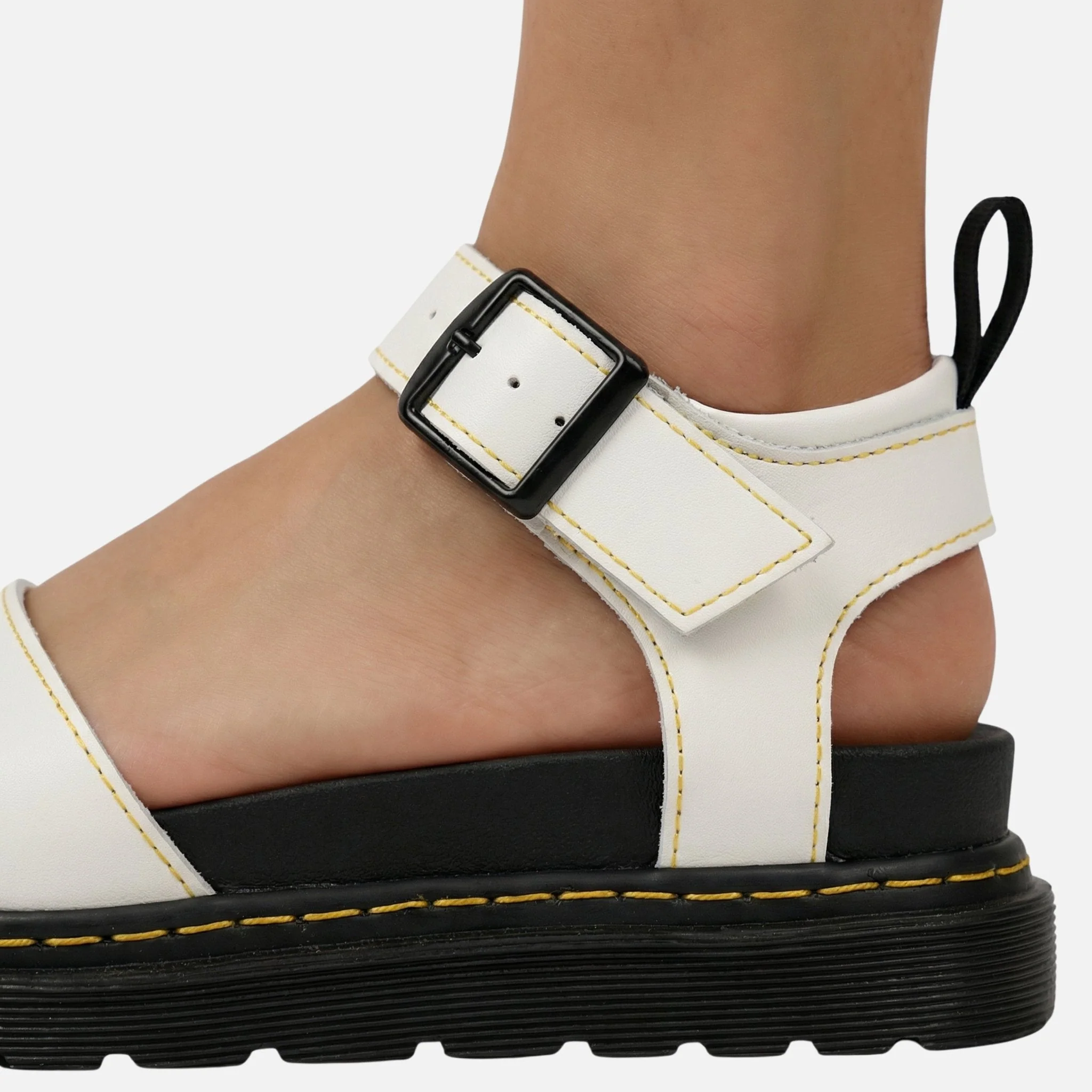 Plateau-Sandalen mit verstellbarem Schnallenriemen f��r Damen