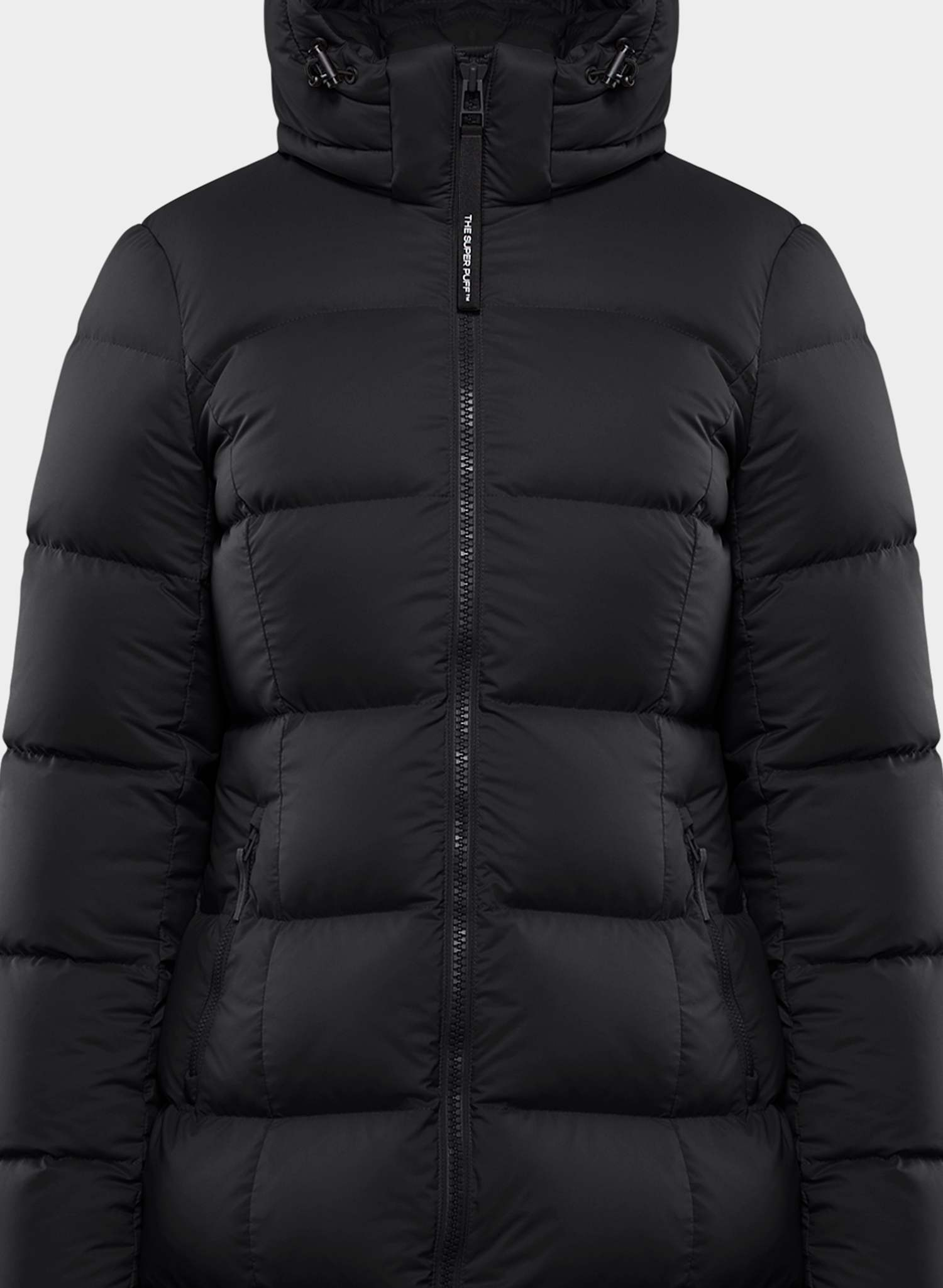 The Super Puff Women’s The Supersnug Puff Mid Jacket in Black | 2XS