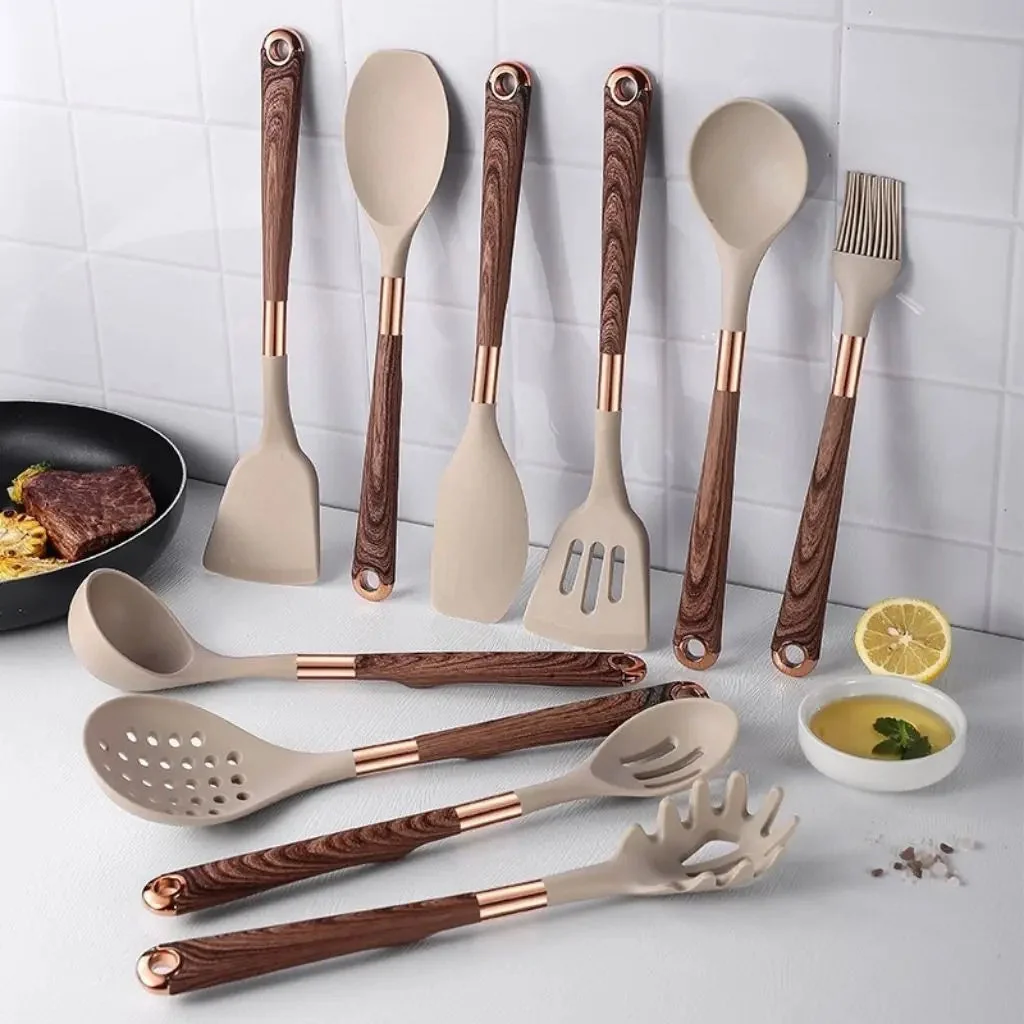 11-teiliges Silikon-K��chenhelfer-Set