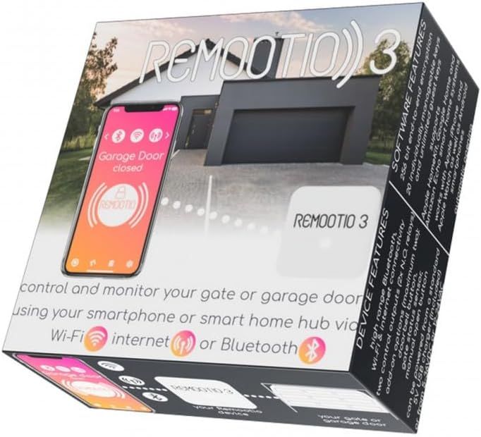 Remootio 3 WiFi & Bluetooth Smart Gate Controller with Smartphone App