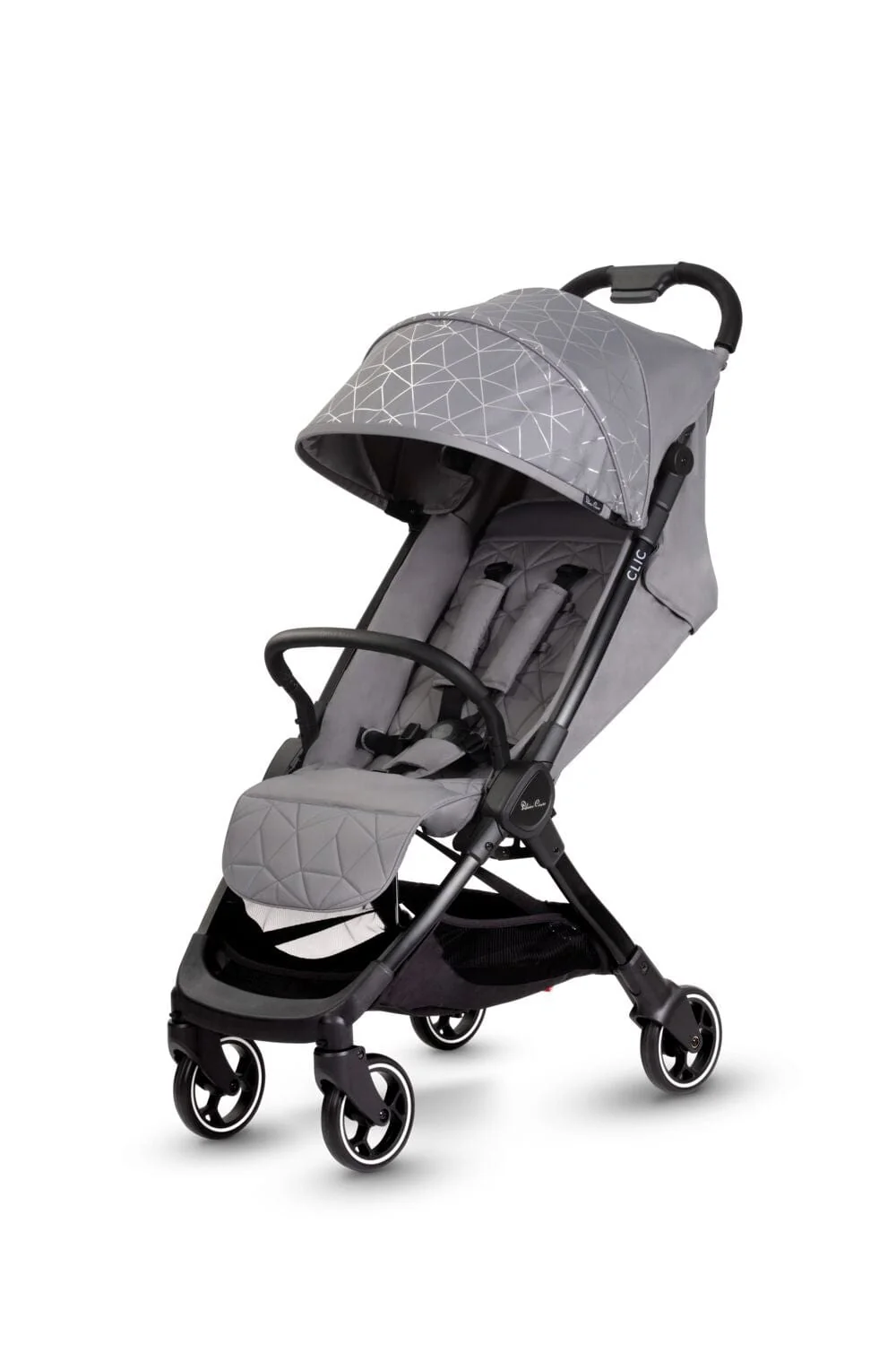 Silver Cross Clic Wandelwagen met Regenhoes �C Grijs