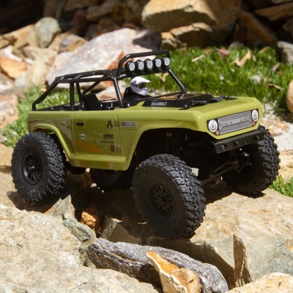 Axial Scx24 Deadbolt 1/24th Scale Elec 4WD – RTR, Green