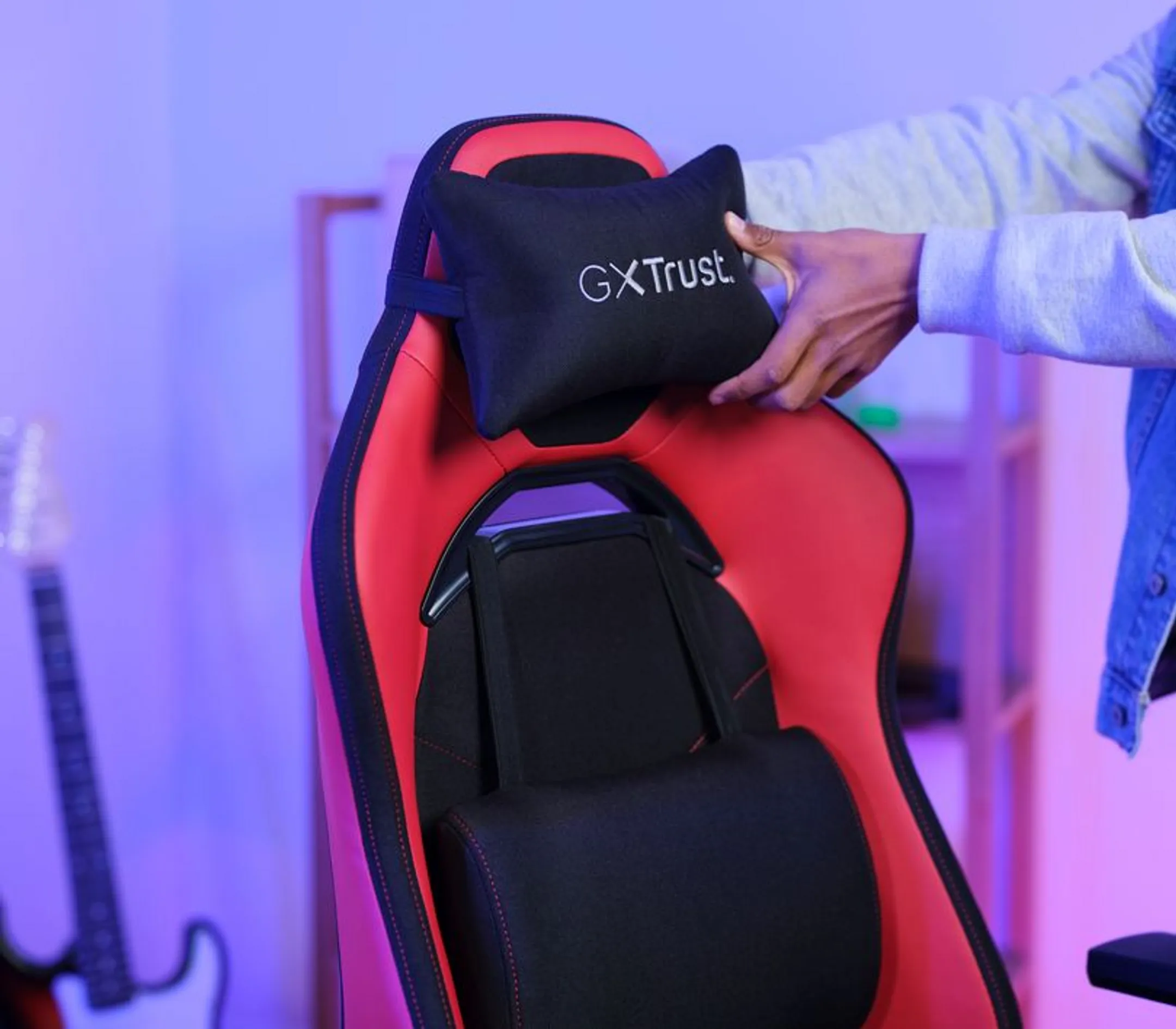 Trust GXT 714R Ruya Gaming Stoel - Rood