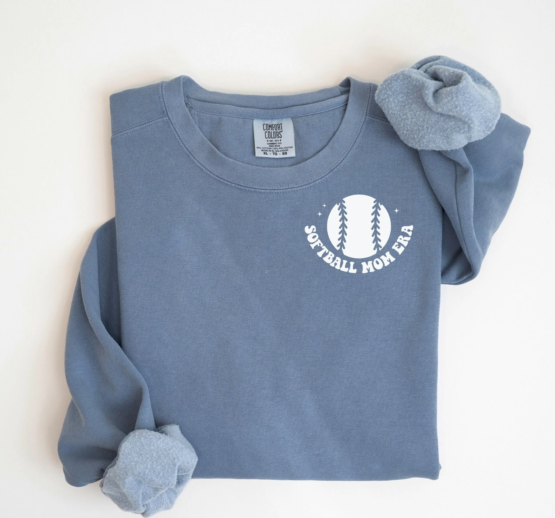 In My Softball Mom Era Sweatshirt, Softball Mom Shirt, Retro Sport Mom, Softball Mama Sweater, Mothers Day Gift, Team Mom Gift