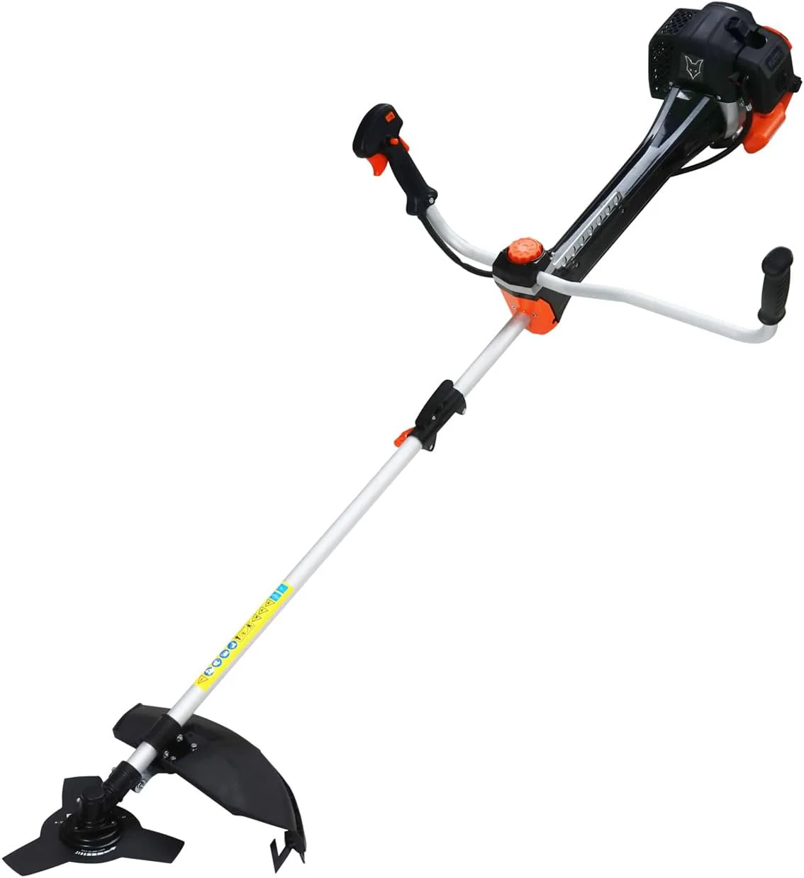 FUXTEC Profi Benzin Motorsense FX-PS162 �C Profisense mit 62ccm, Faden und Komfort-Tragegurt �C Rasentrimmer mit Antivibrationssystem �C 2-Takt Freischneider Fadenspule