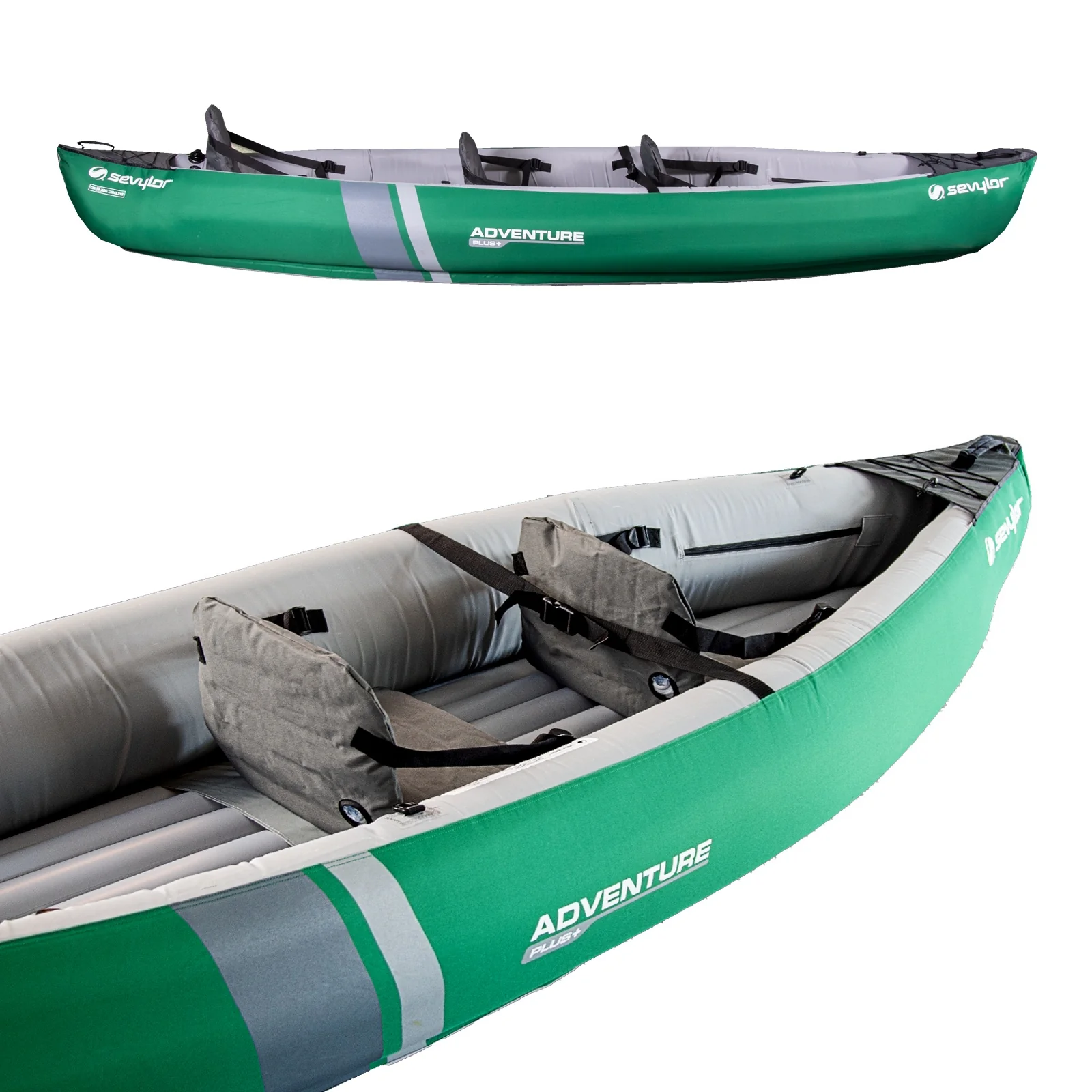Sevylor Adventure Plus Opblaasbare Kano voor 2 Personen en 1 Kind