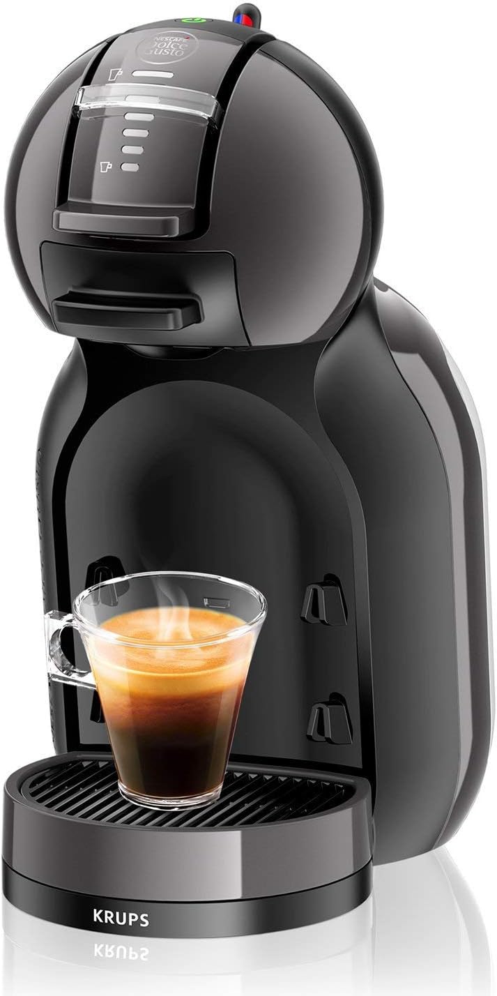 NESCAF DOLCE GUSTO MINI ME by KRUPS arctic-grey/ schwarz automatische Kaffeekapselmaschine