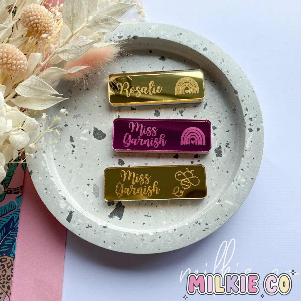 Name & Picture Badges