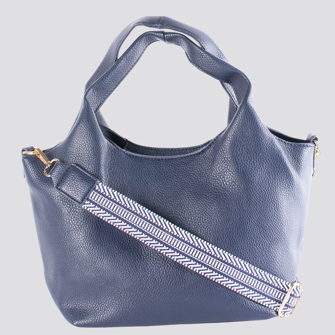 Joy Classic Tote Shopper Bag | Navy