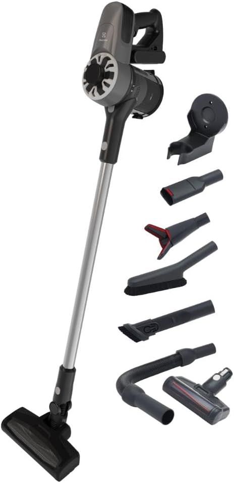 Electrolux 300 Cordless Stick Vacuum, 21.6V, Bagless, Tungsten Grey