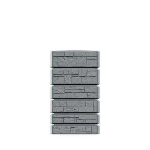 2025 Regenwatertank Tower Stone, regenton 350-500L