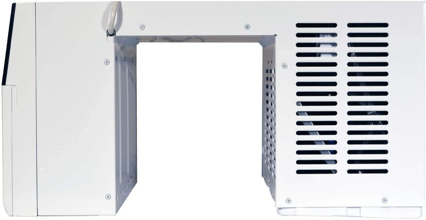 Soleus Air Exklusive 8.000 BTU mit WLAN-Klimaanlage, Klasse für Sicherheit und Flüsterleise, zusammen mit Blick auf das Fenster (passend für bis zu 27,9 cm breite Fensterbank)