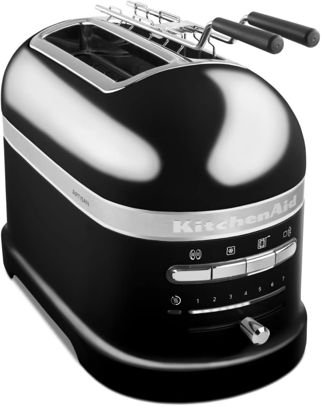 KitchenAid Toaster f��r 2 Scheiben mit Sandwich-Zange | Artisan | Retro Toast Machine | Verschiedene Funktionen und Br?unungsstufen | Gr��n