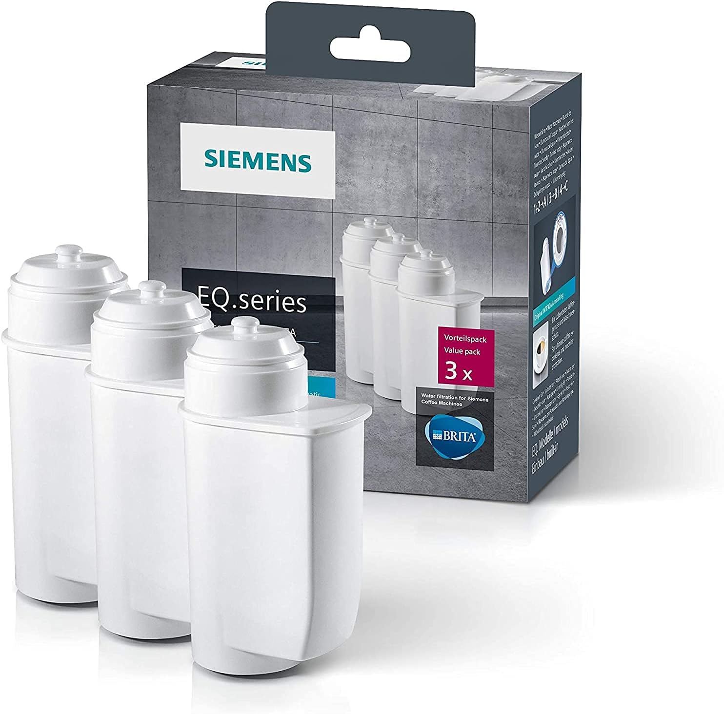 SIEMENS Kaffeevollautomat EQ6 plus s700 TE657503DE, für viele Kaffeespezialitäten, Milch-Aufschäumdüse, Keramikmahlwerk, Doppeltassenfunktion, Antikalk, automatische Dampfreinigung, 1500 W, edelstahl