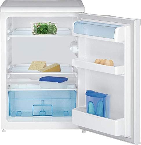 Beko TSE1424N b100 Tischk��hlschrank, 128 l Gesamtrauminhalt, wechselbarer T��ranschlag, gute Beleuchtung im Ger?t, 37 dB, robuste Glasablagen, Wei?