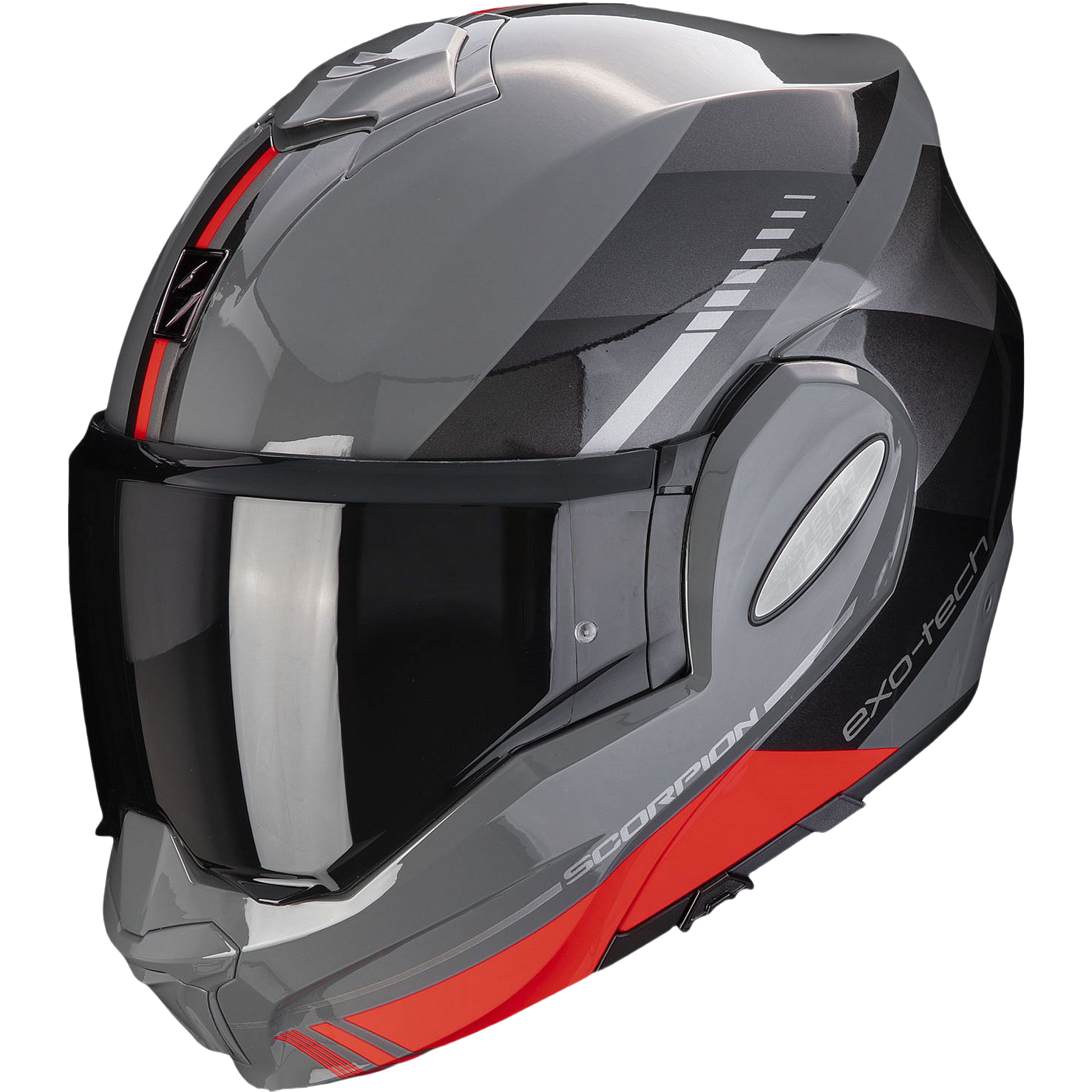 Scorpion EXO-Tech EVO Genre Modulair Motorhelm �C Klaphelm met Dubbel Vizier, ECE-goedgekeurd