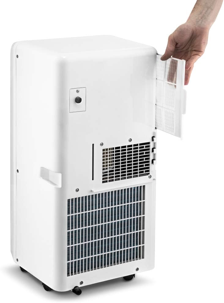 TROTEC Lokales Klimagerät mit Heizfunktion PAC 2010 SH mobile Klimaanlage 4-in-1 Kühlung, Beheizung, Ventilation, Entfeuchtung Klimagerät 2 kW 7.000 BTU/h für Raumgröße bis 26 m² und 65 m³