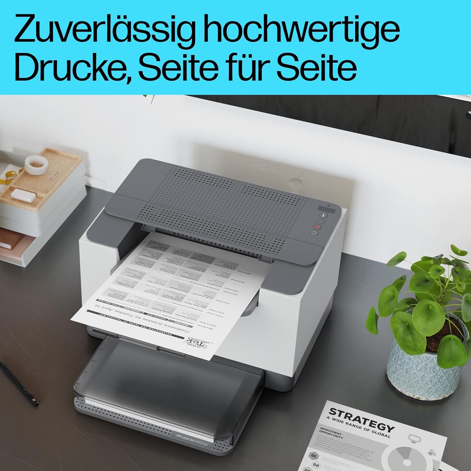 HP LaserJet MFP M235sdw Multifunktions-Laserdrucker Schwarzweiß, Drucken, Kopieren, Scannen, Automat.beidseitiger Druck, Dual-Band Wi-Fi, USB, LAN, HP Smart App, Intelligente Benutzeroberfläche