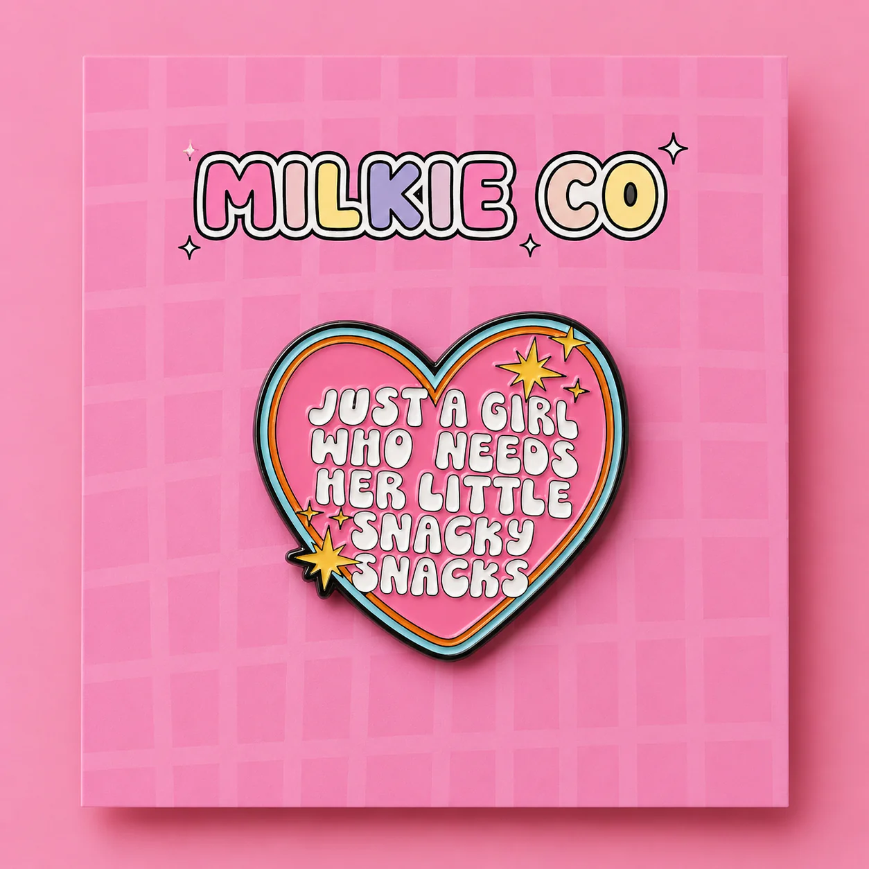 'Snacky Snacks' Enamel Pin