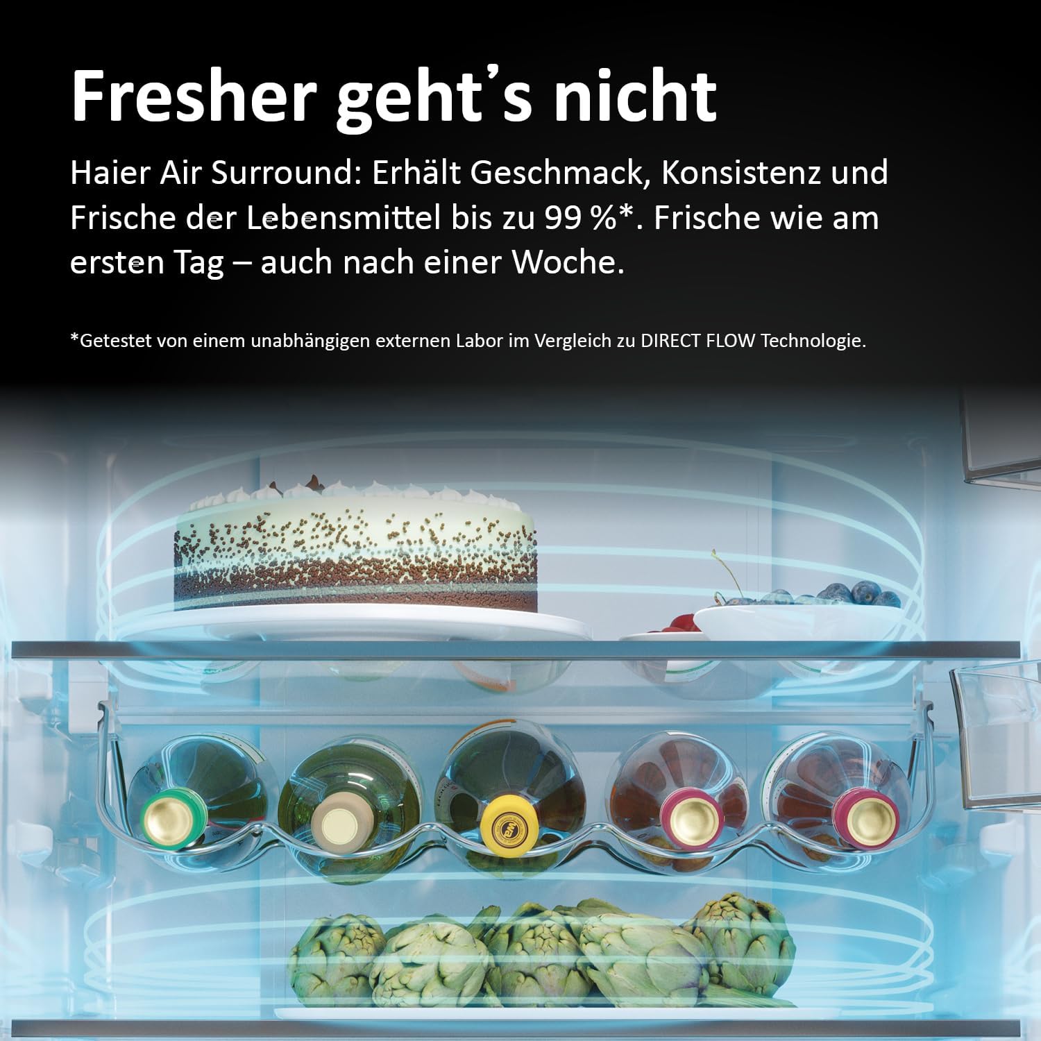 HAIER Réfrigérateur congélateur bas HTW5620DNMG