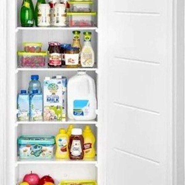 Insignia – 7 Cu. ft. Upright Freezer – White