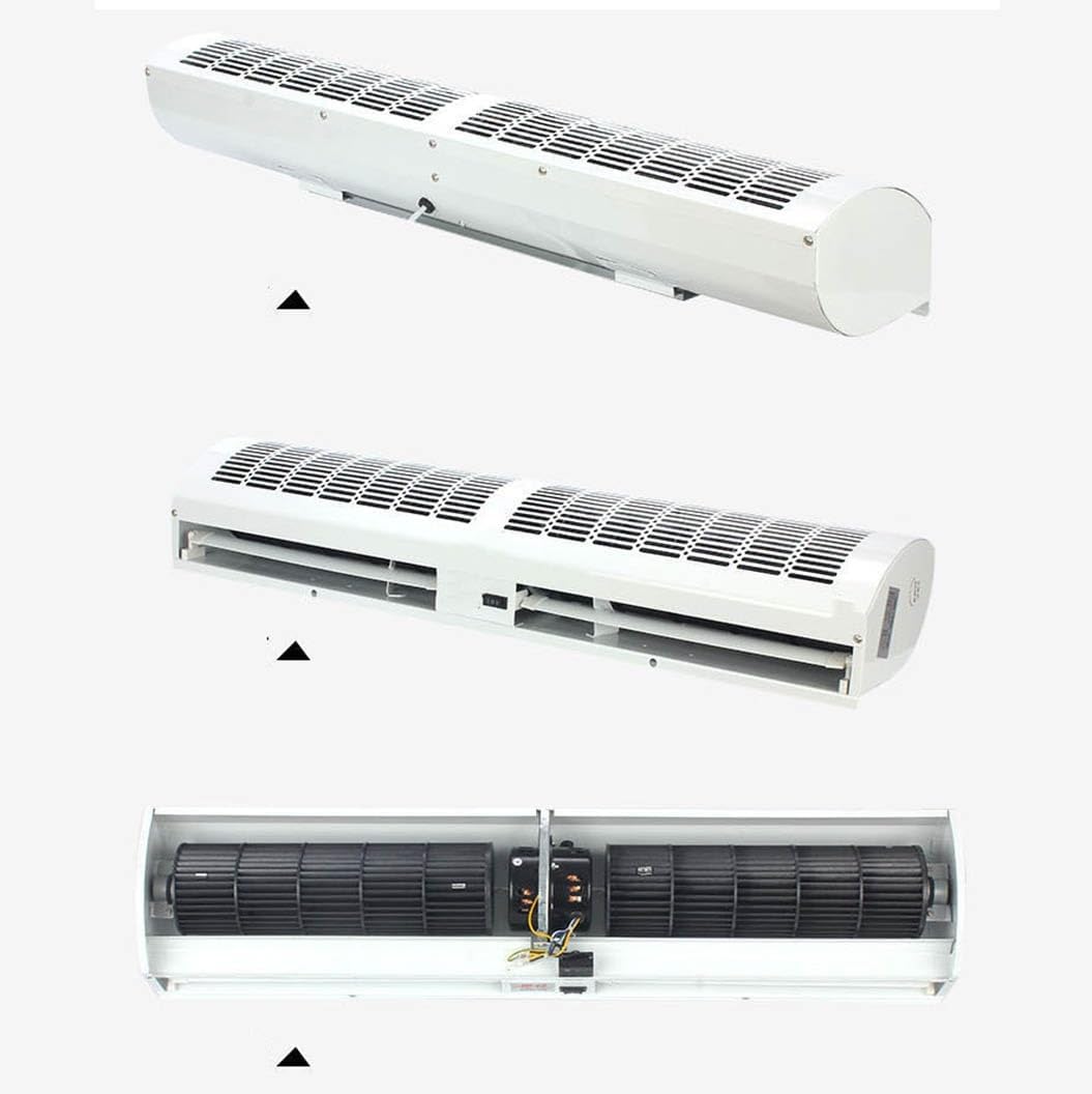 Wandmontierter Türluftschleier, 0.6M 0.9M 1.0M 1.2M 1.5M Luftschleier, Gewerblicher Luftschleier Für Tür, Fenster, Eingang, 2 Geschwindigkeiten (Size : 60cm)