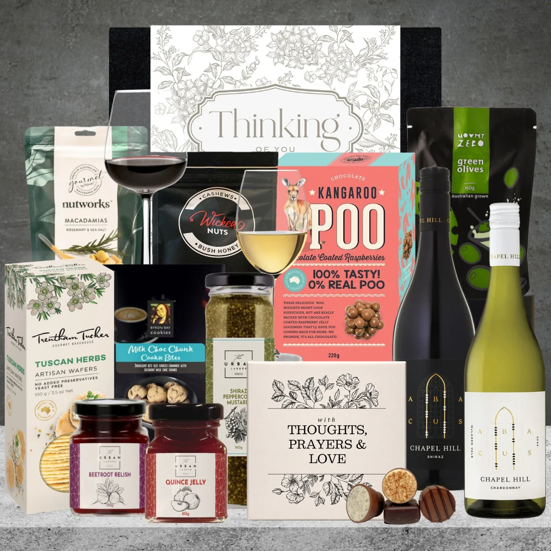 Australian Sympathy Gift Basket