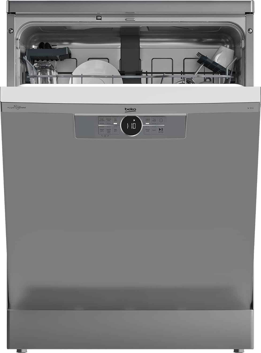 Beko BDFN26420W b300 freistehender Geschirrspüler, unterbaufhig, Platz für 14 Magedecke, Pro  Inverter Motor, TrayWash, HygieneIntense, 6 Programme, WaterSafe+, Wei