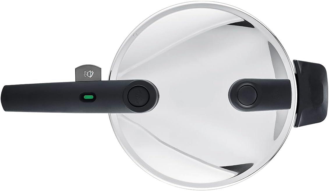 Fissler Vitaquick/Schnellkochtopf (6 L, Ø 22 cm) Edelstahl-Dampfkochtopf, 2-Garstufen, Made in Germany - Induktion