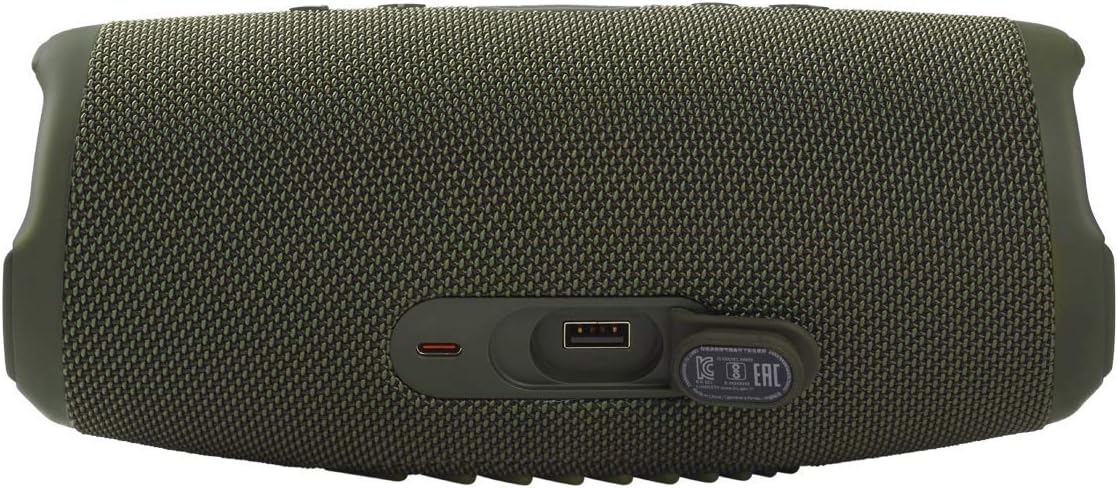 JBL Charge 5 Bluetooth-Lautsprecher in Schwarz �C Wasserfeste, portable Boombox mit integrierter Powerbank �C Eine Akku-Ladung f��r bis zu 20 Stunden kabellosen Musikgenuss