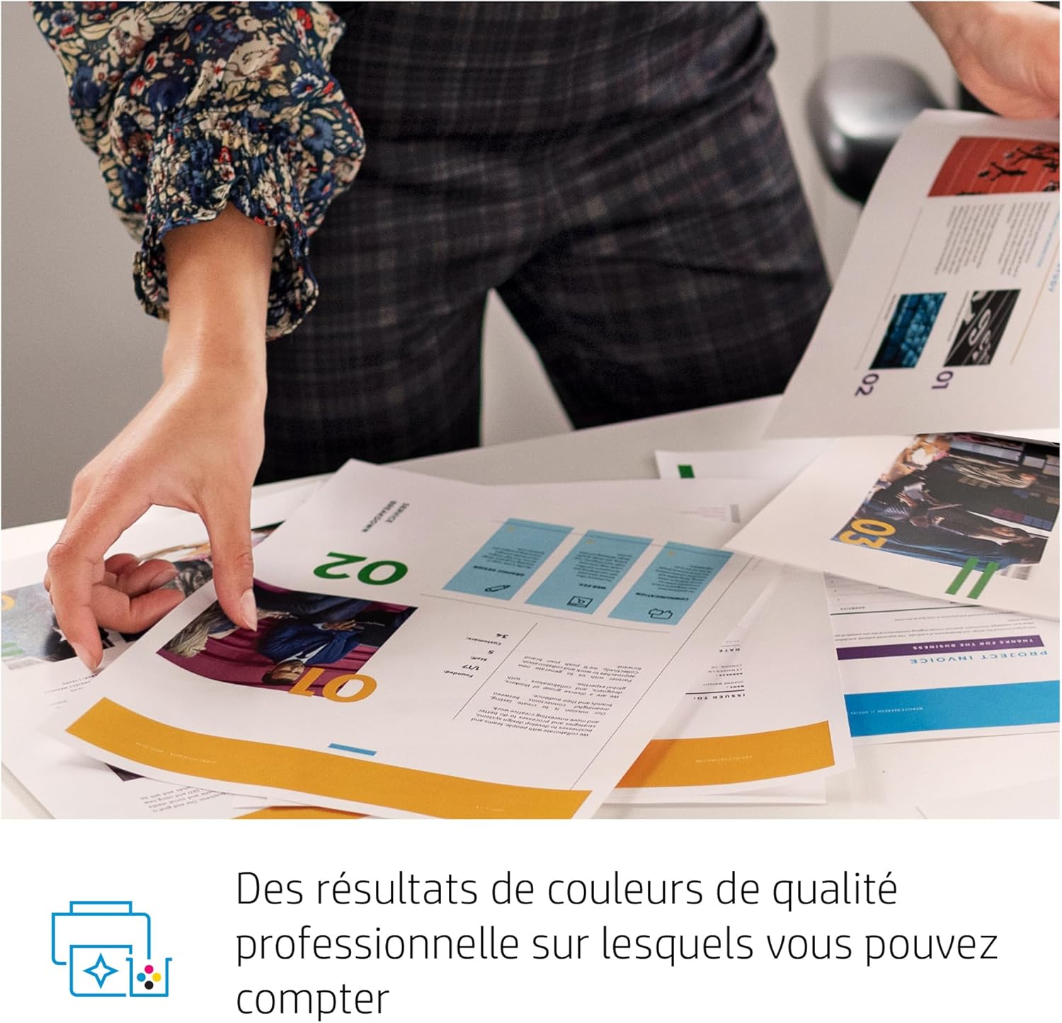 HP Color LaserJet Pro MFP 3302fdwg Multifunktions-Farblaserdrucker, Fax, Automatischer beidseitiger Druck, Touchscreen, Wi-Fi, Ethernet, USB, HP Wolf Pro Security