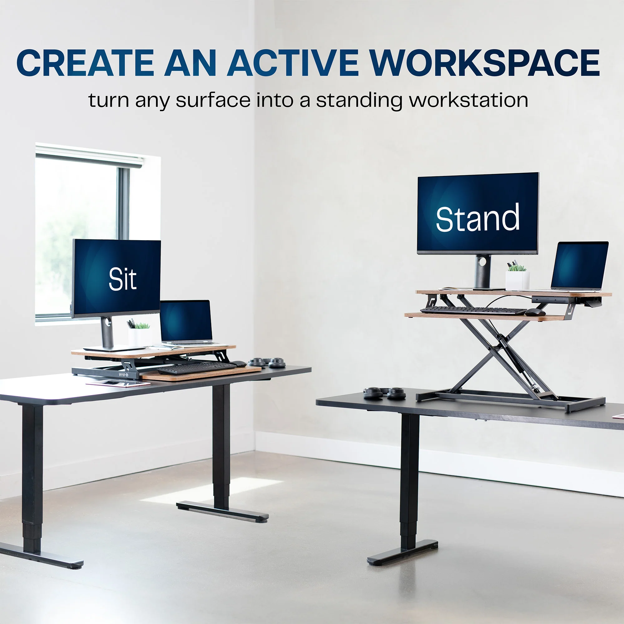 Staande Bureau-Ombouweenheid