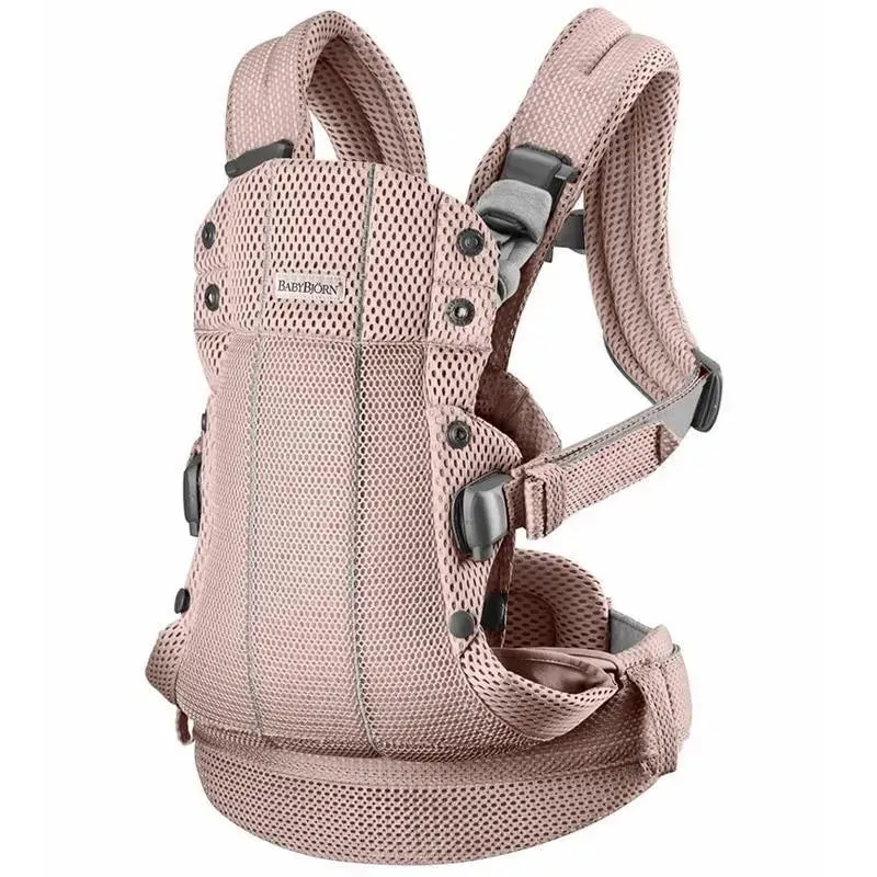 BabyBjorn Babydrager Harmony 3D Mesh, Dusty Pink