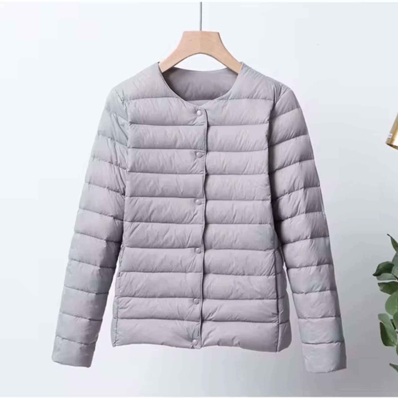 Ultrad��nne Daunenjacke f��r Damen �C Leicht & Warm