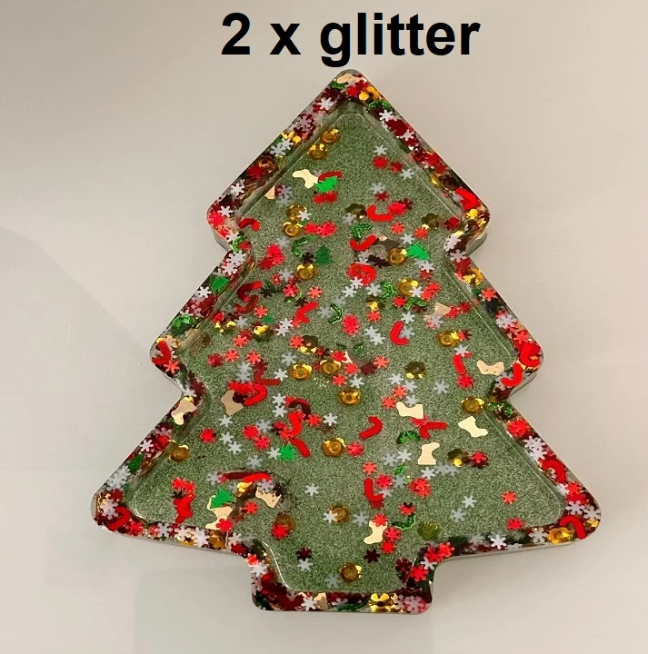 Personalisierte Weihnachtsbaum-Schale