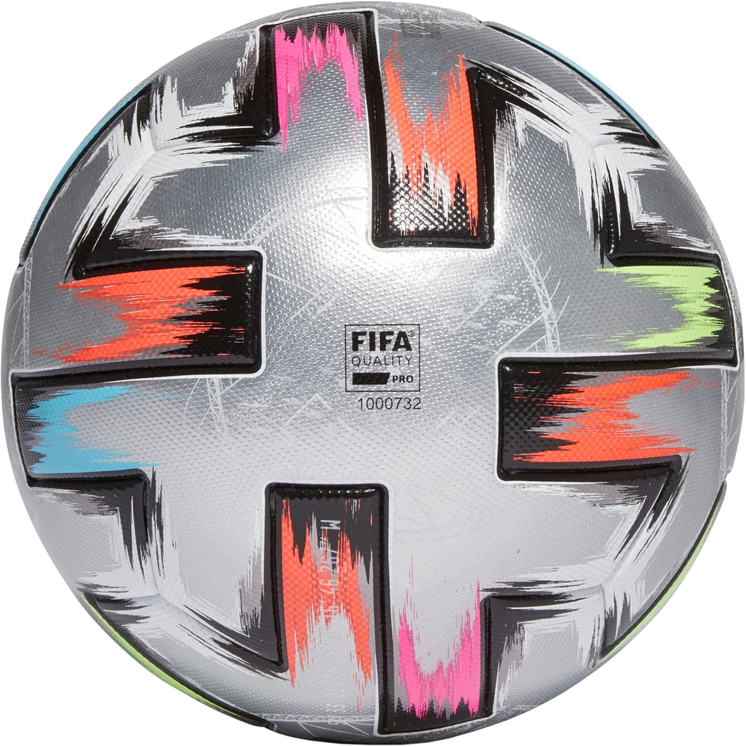 adidas FS5078 Unisex – Erwachsene UNIFO FIN PRO Fußball, SILVMT/Black/Solred/S, 5