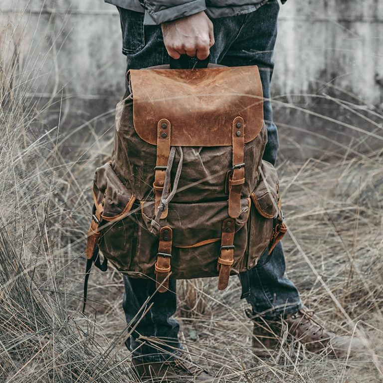 Men��s Leisure School Canvas Bag Large Capacity
