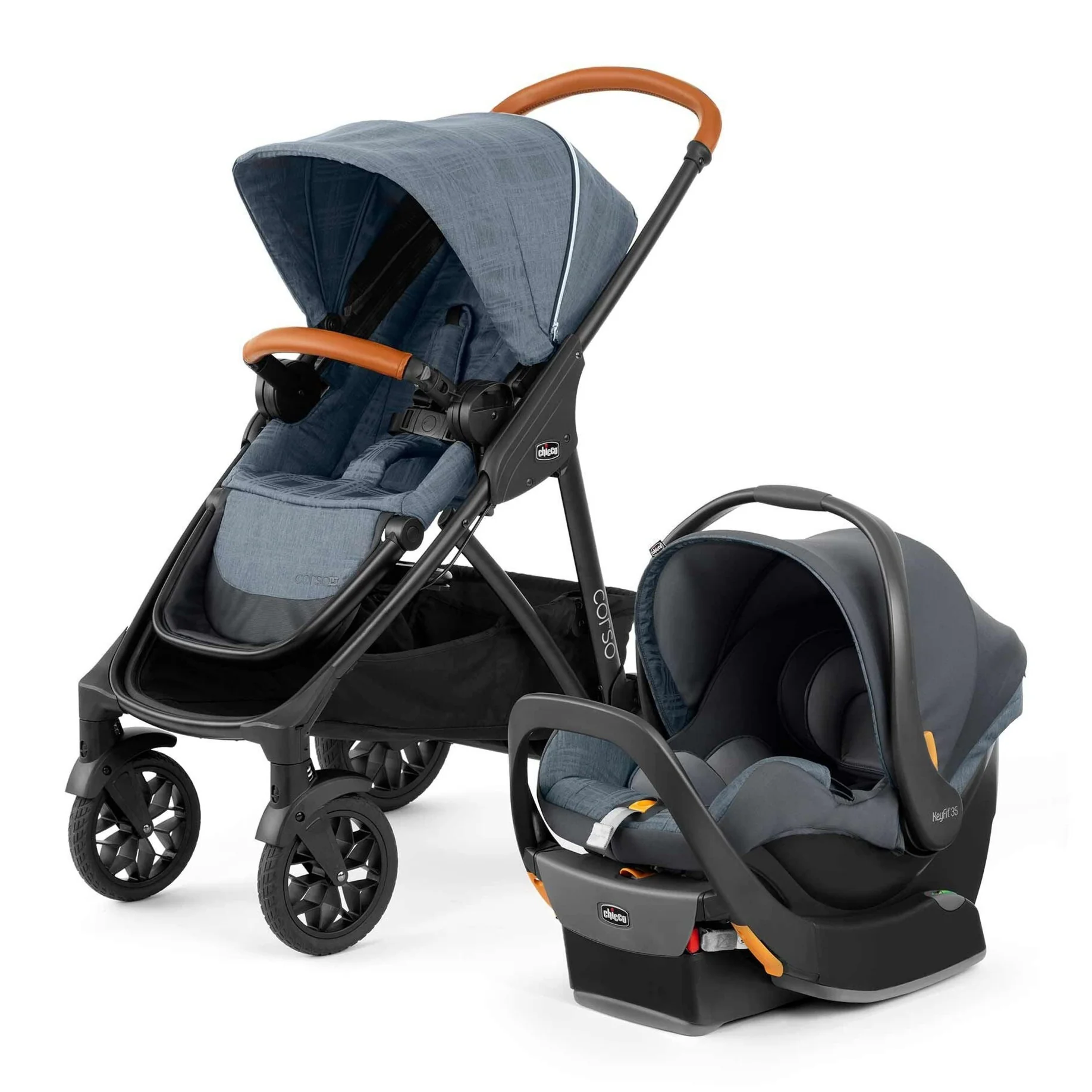 2025 Luxe Corso LE Modulaire Reissysteem met KeyFit 35 Autostoel voor Baby �C Verlengt Gebruiksgemak