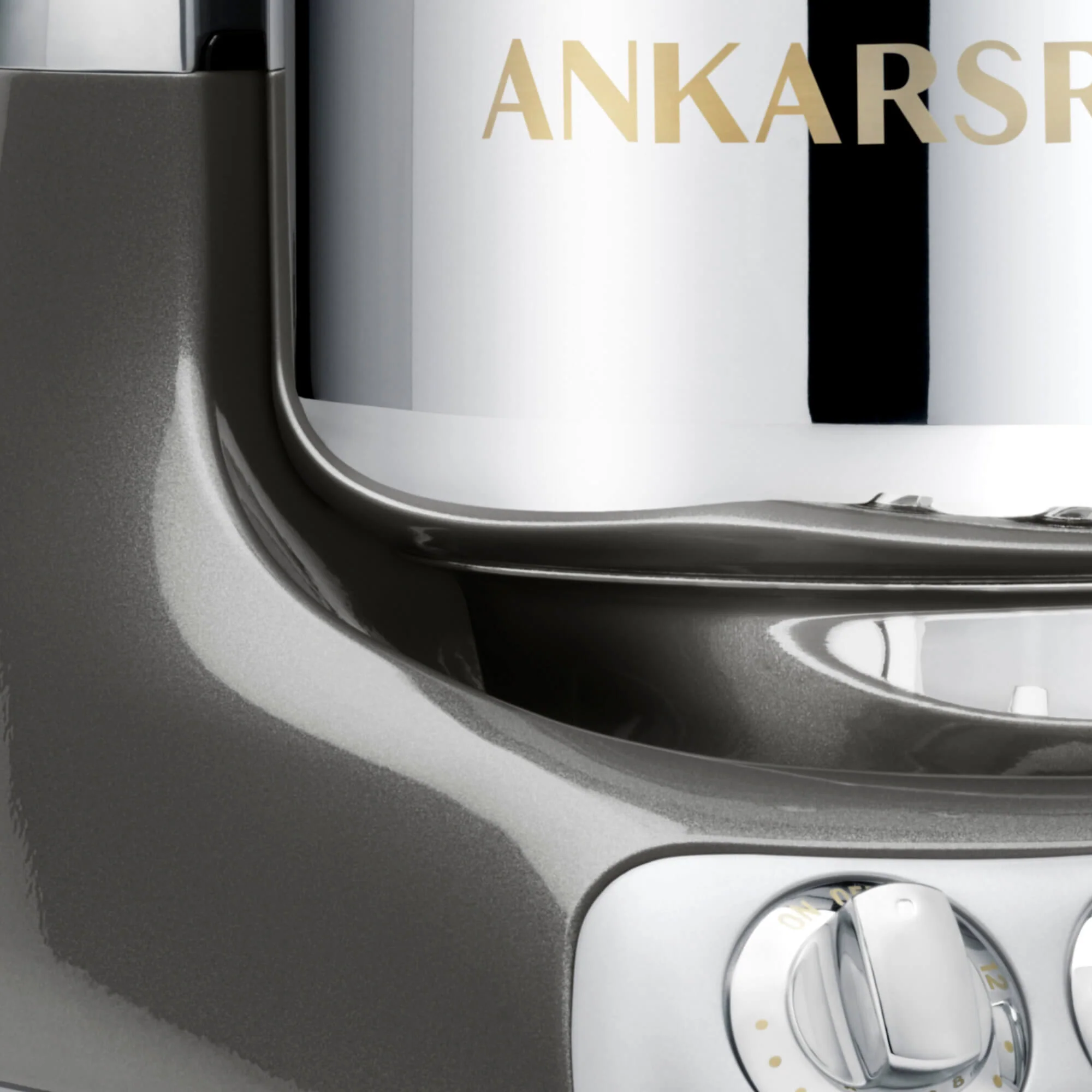 2025 Ankarsrum Assistent Original 6230 �C keukenmachine in Black Chrome, krachtig & stijlvol