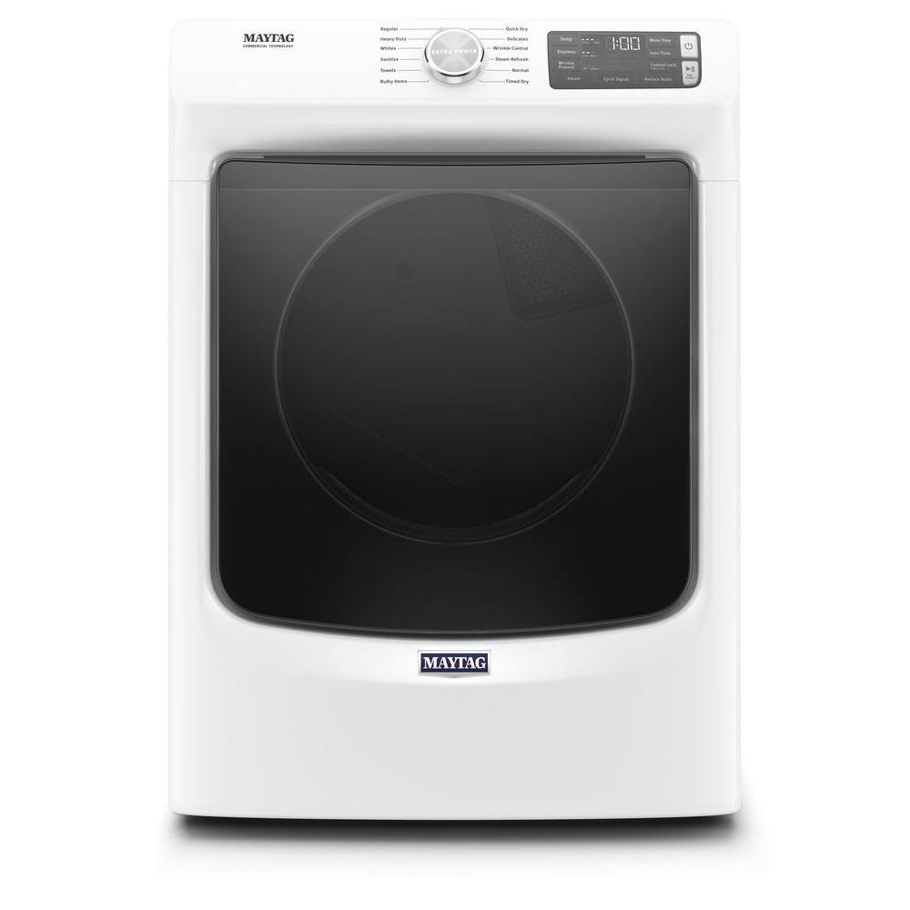 2025 MED6630HW Front-Loading Electric Dryer - White