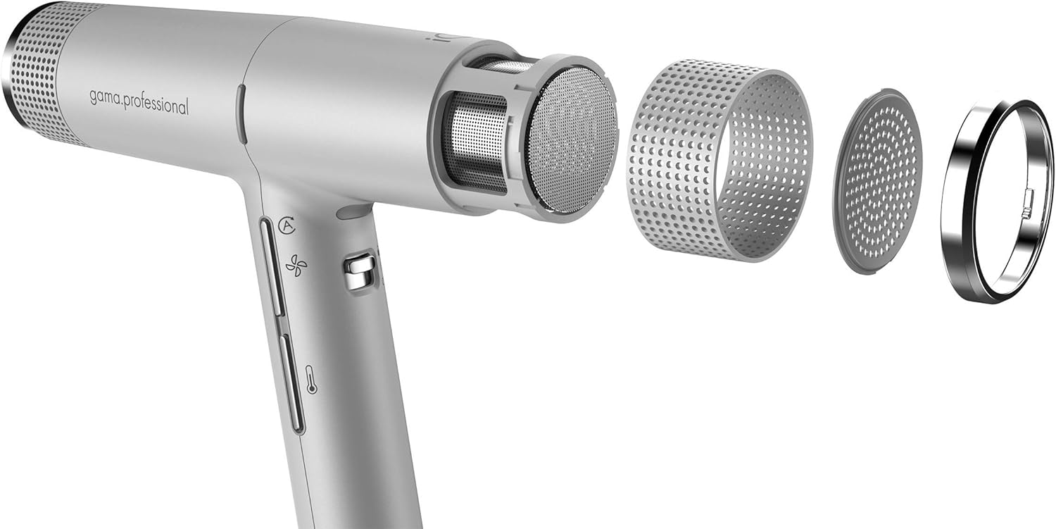 Gamma Professional Ga.Ma iQ Perfetto Dryer mit LED-Anzeigen und Geschwindigkeit und Temperatur