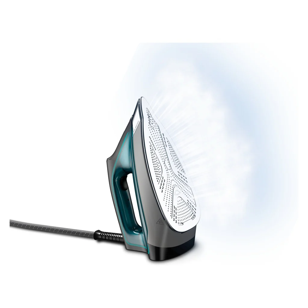 Rowenta DG762 2200 W 1,1 l Microstoom 400 HD Laser-strijkzool Zwart, Blauw