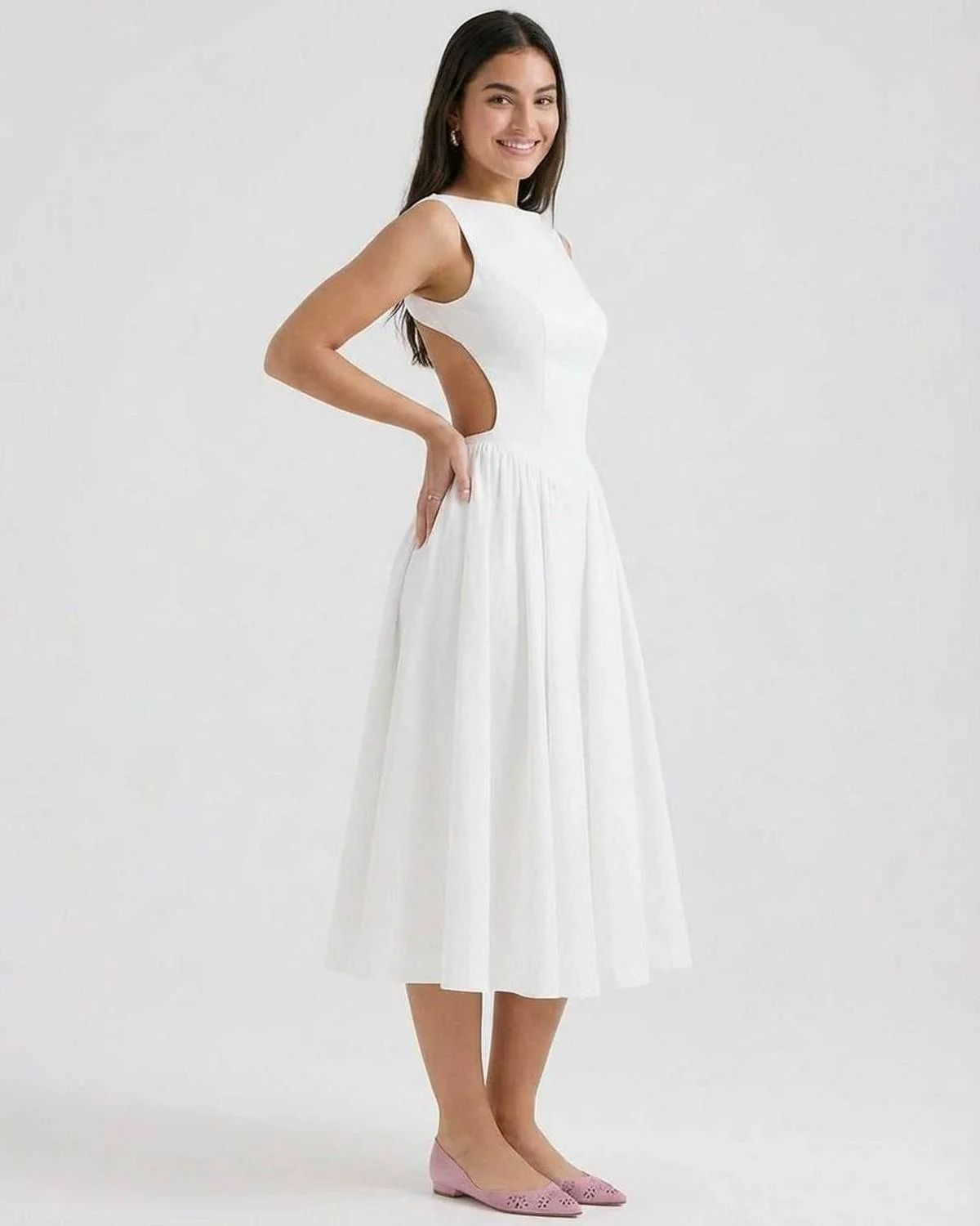 Midi-Kleid