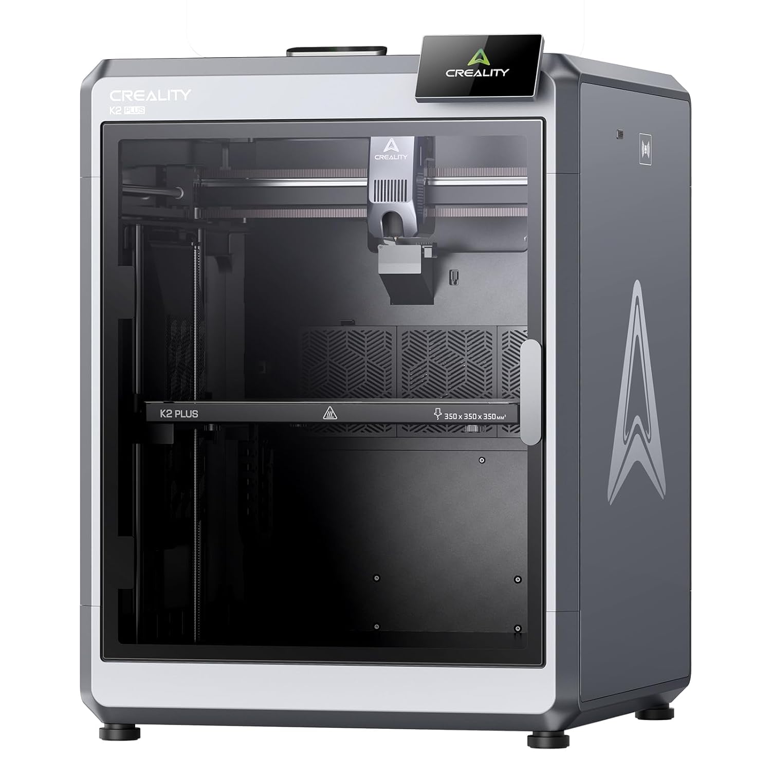 Creality K2 Plus Combo 3D-Drucker, 16-Farben Multimaterial-Druck, 350³mm XXL-Bauraum, Servo-Direktantrieb, Dual-KI-Kameras, Ultra-Leise